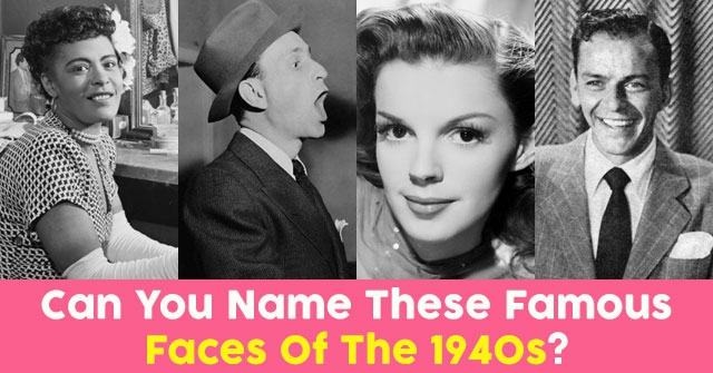 Can You Name These Famous Faces Of The 1940s? | QuizPug