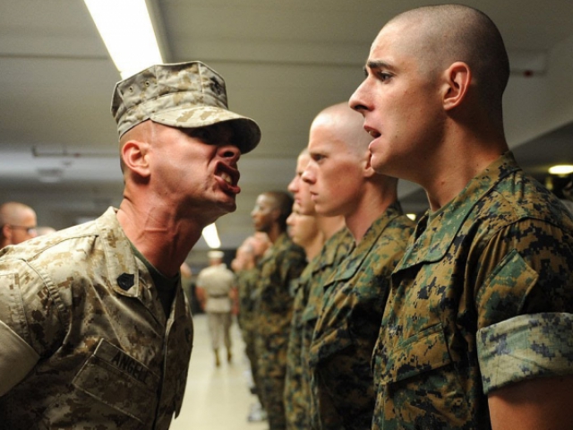 What is the highest rank in the Marine Corps?