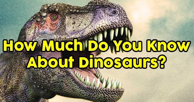 How Much Do You Know About Dinosaurs?