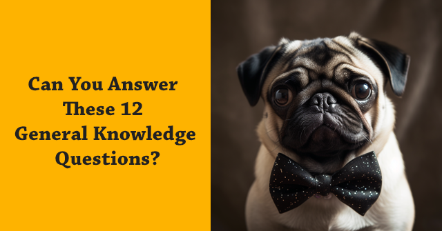 Can You Answer These 12 General Knowledge Questions?