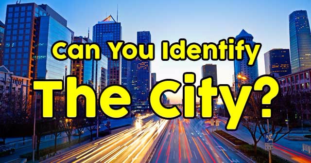 Can You Identify The City?