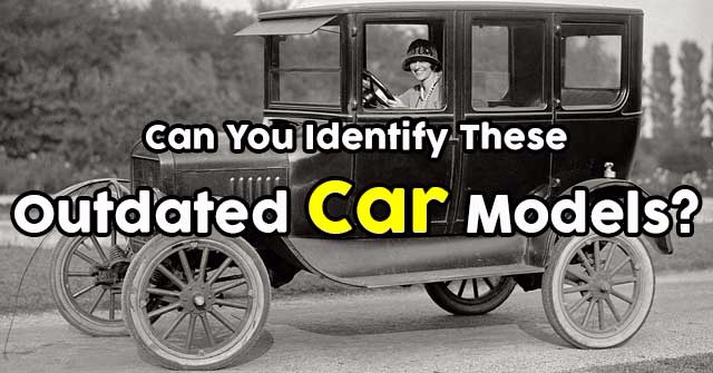 Can You Identify These Outdated Car Models?