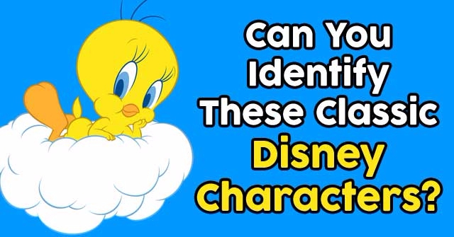 Can You Identify These Classic Disney Characters?