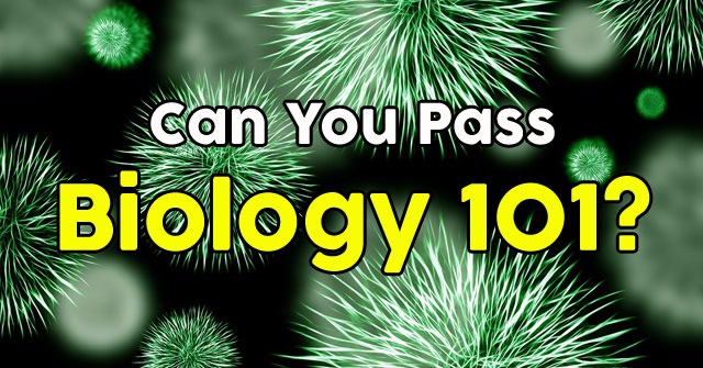 Can You Pass Biology 101?