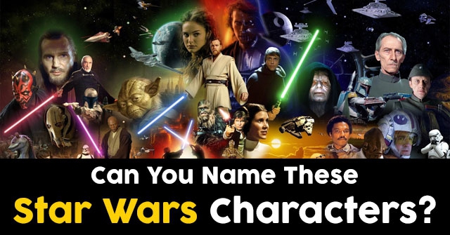 Can You Name These Star Wars Characters?