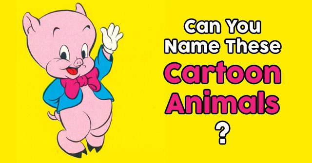 Can You Name These Cartoon Animals?