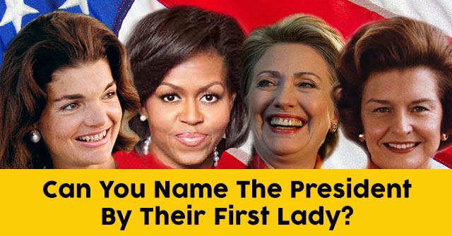 Can You Name The President By Their First Lady?