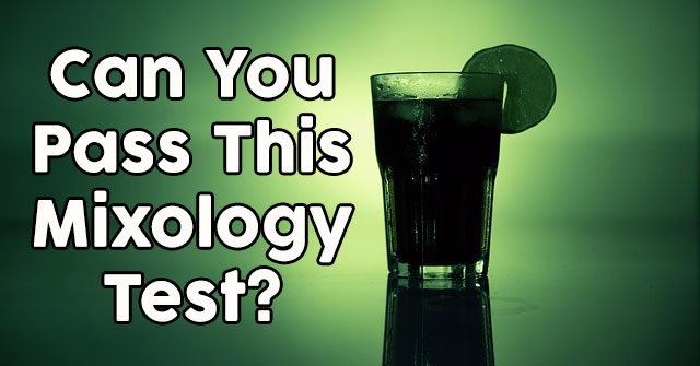 Can You Pass This Mixology Test?