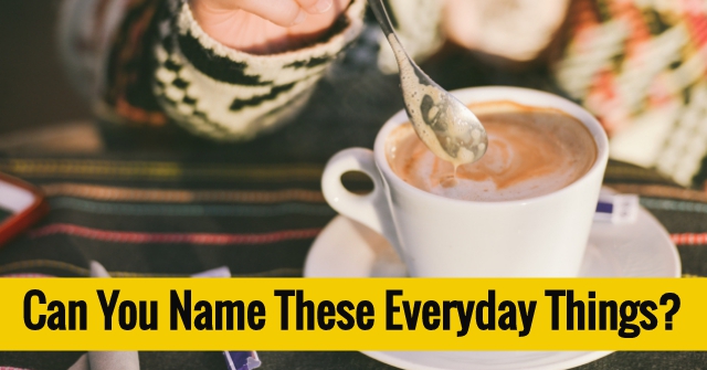 Can You Name These Everyday Things?