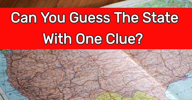 Pearly rent Limited Can You Guess The State With One Clue? | QuizPug