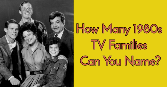 How Many 1980s TV Families Can You Name?