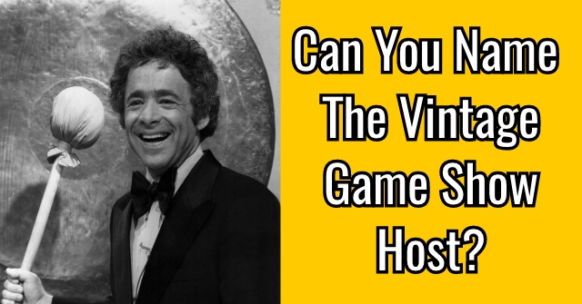 Can You name The Vintage Game Show Host?