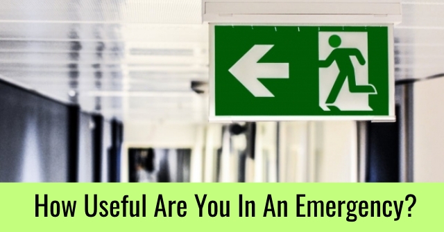 How Useful Are You In An Emergency?