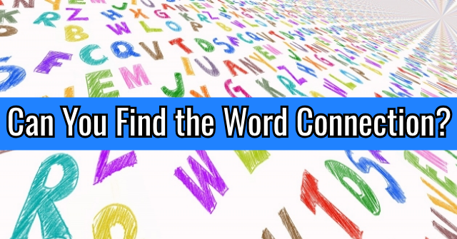 Can You Find the Word Connection?