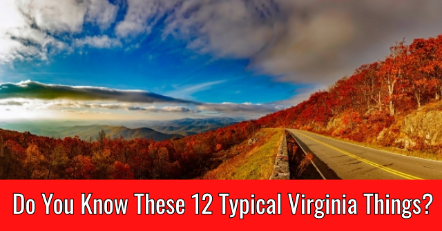 Do You Know These 12 Typical Virginia Things?
